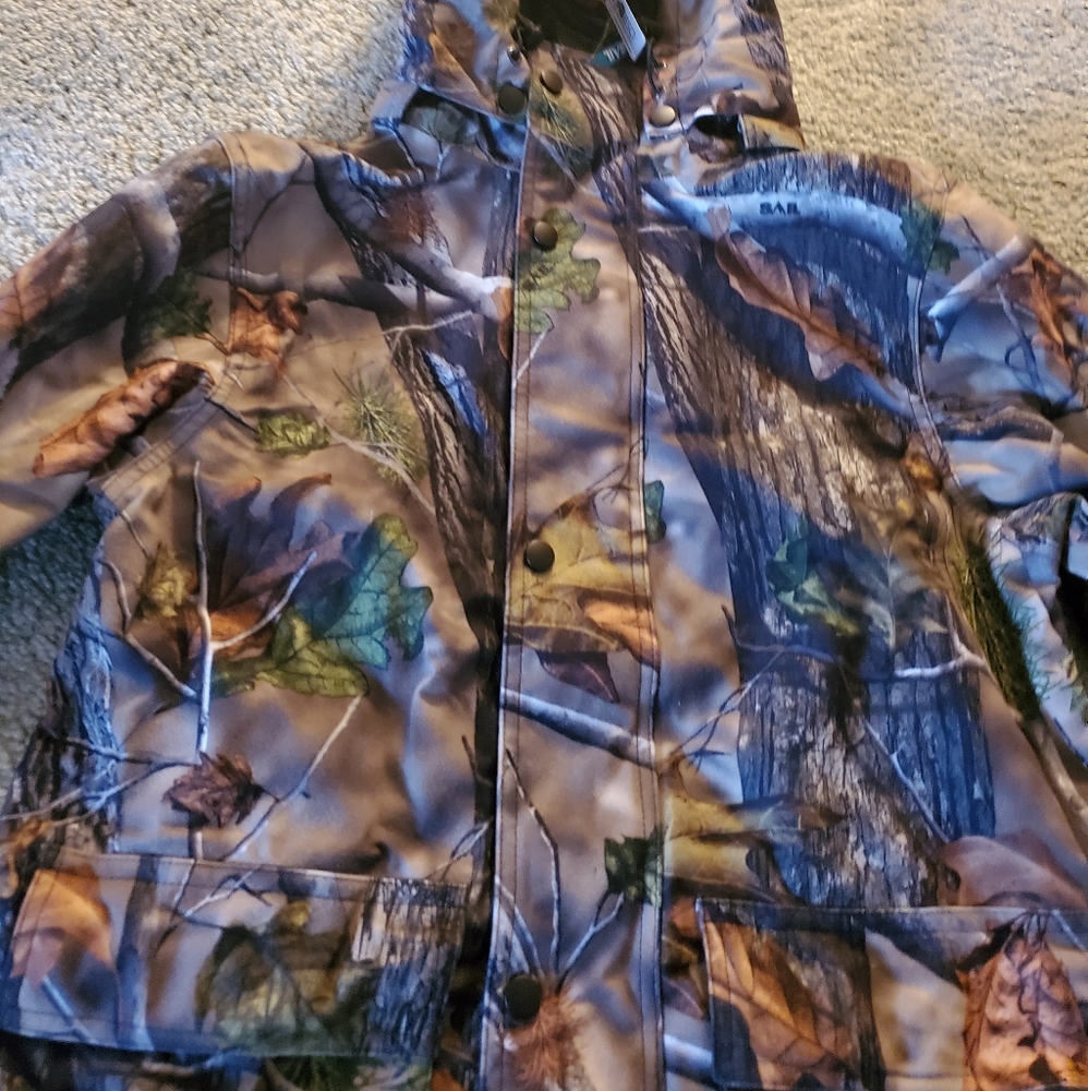 Camouflage waterproof jacket